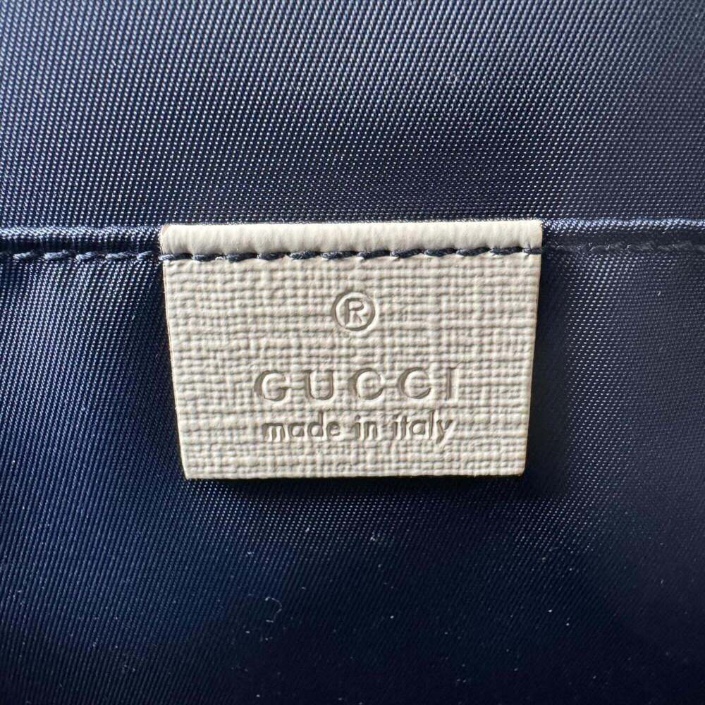 GUCCI Red Canvas Tote Bag - Picture 7 of 14